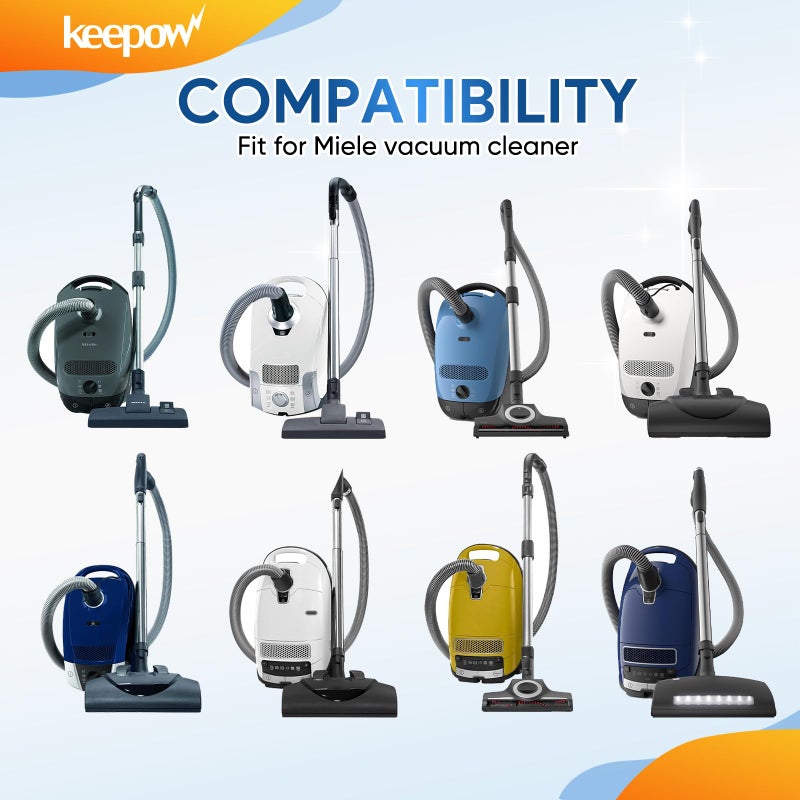 KEEPOW 285-3 Vacuum Attachments Brush Head Compatible with Miele Compact Canister C1 Combination, Classic Smooth Floor Brush - Image 2